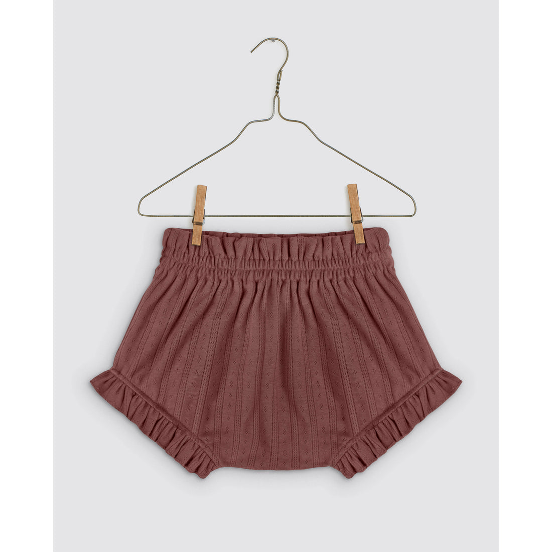 Little Cotton Clothes Marsala Didi Pointelle Bloomers