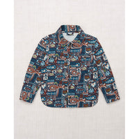 Misha and Puff  Ink Groovy Paisley Director's Jacket