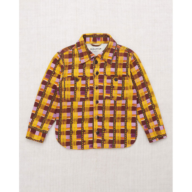 Misha and Puff Plum Watercolor Stripe Director&
