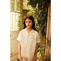Apolina Rosepanel Cream Donny Print Trouser Set