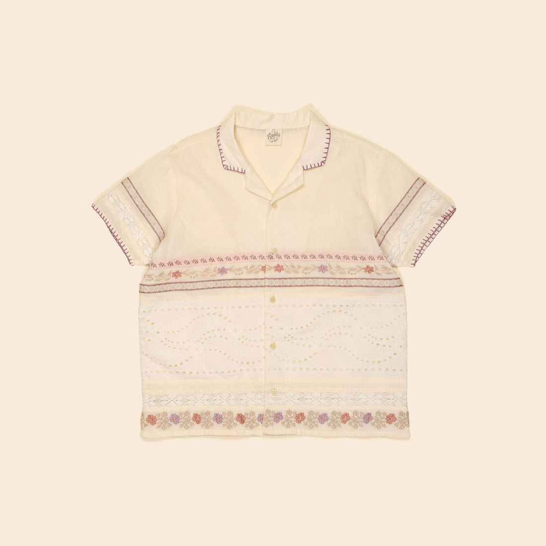 Apolina Cream Donny Ribbons Shirt – Ladida