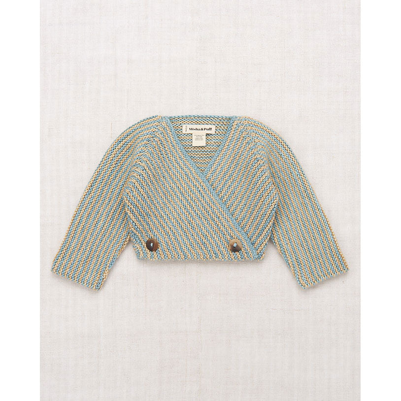 Misha and Puff  Yonder Dovetail Baby Crossover Cardigan