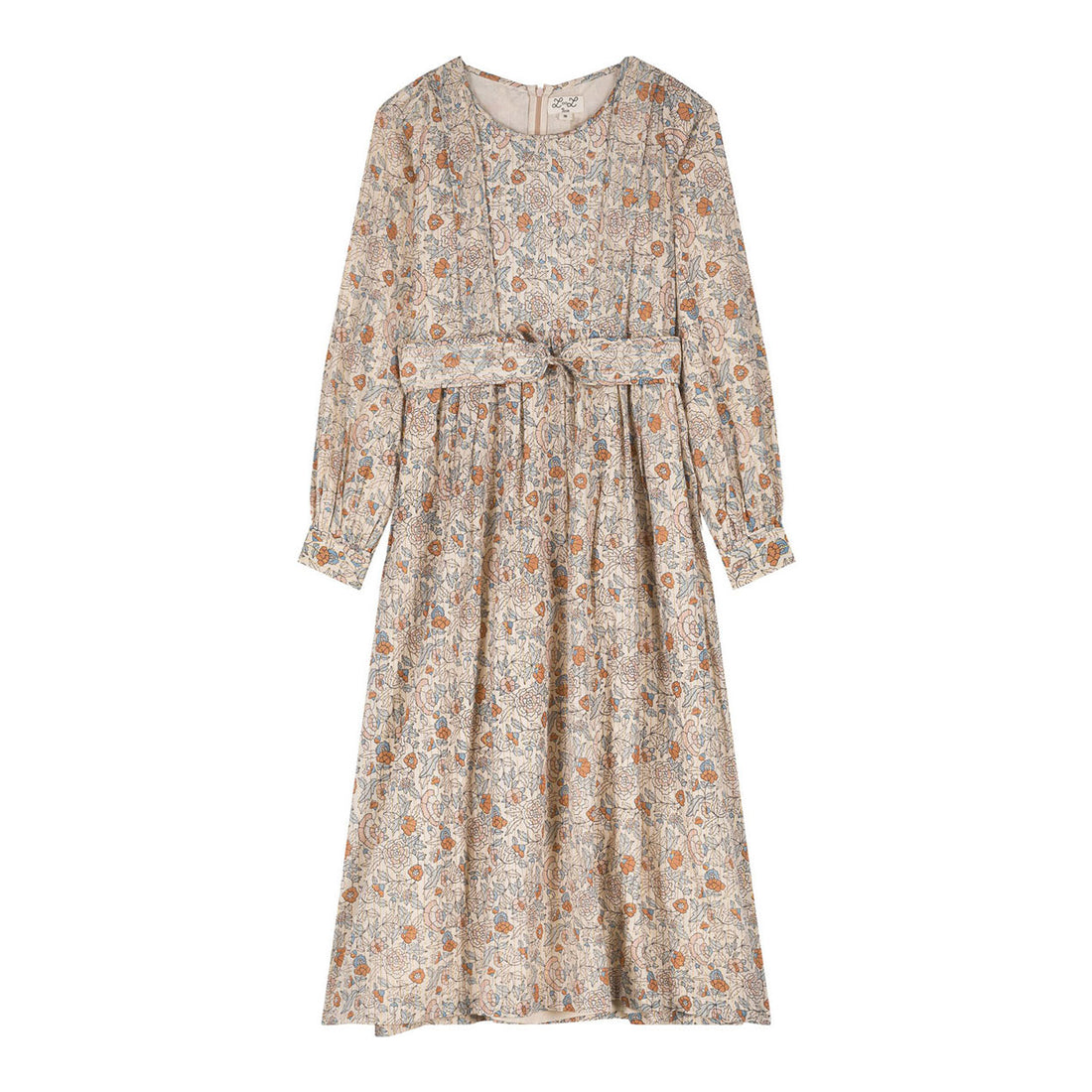 Louis Louise  Cognac Patchwork Anisha Womens Dress
