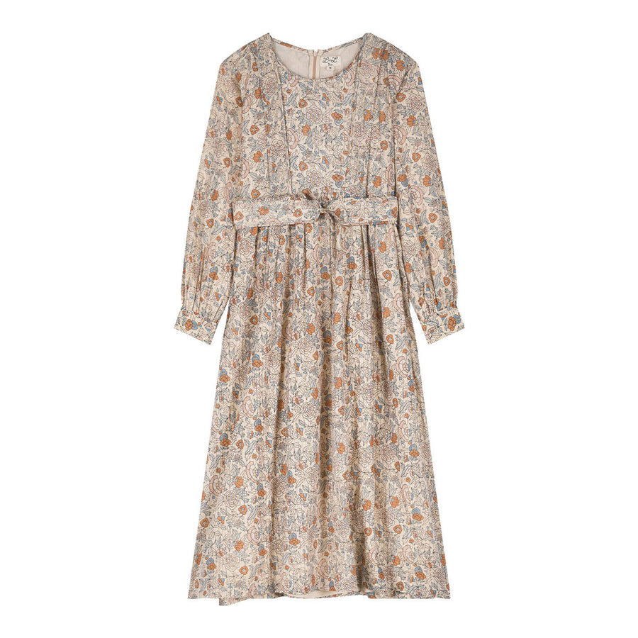 Louis Louise  Cognac Patchwork Anisha Womens Dress