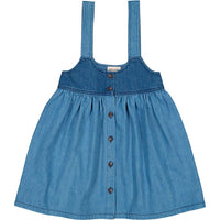 Louis Louise Blue Denim Patchwork Caramba Dress
