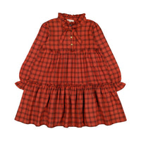 Louis Louise Brick Check Garance Dress