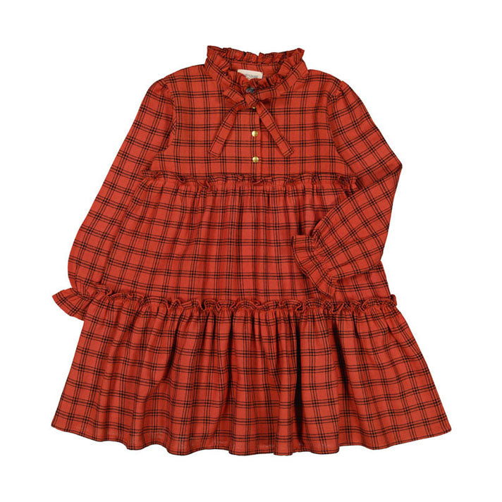Louis Louise Brick Check Garance Dress