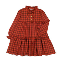 Louis Louise Brick Check Garance Dress