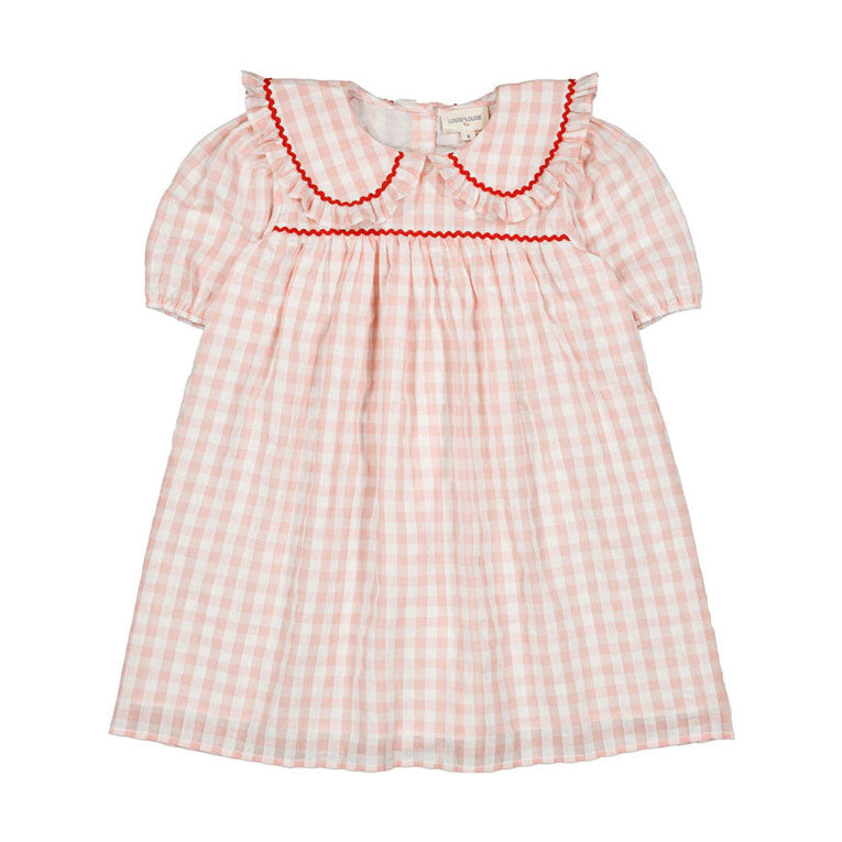 Louis Louise Pink Vichy Henrietta Dress