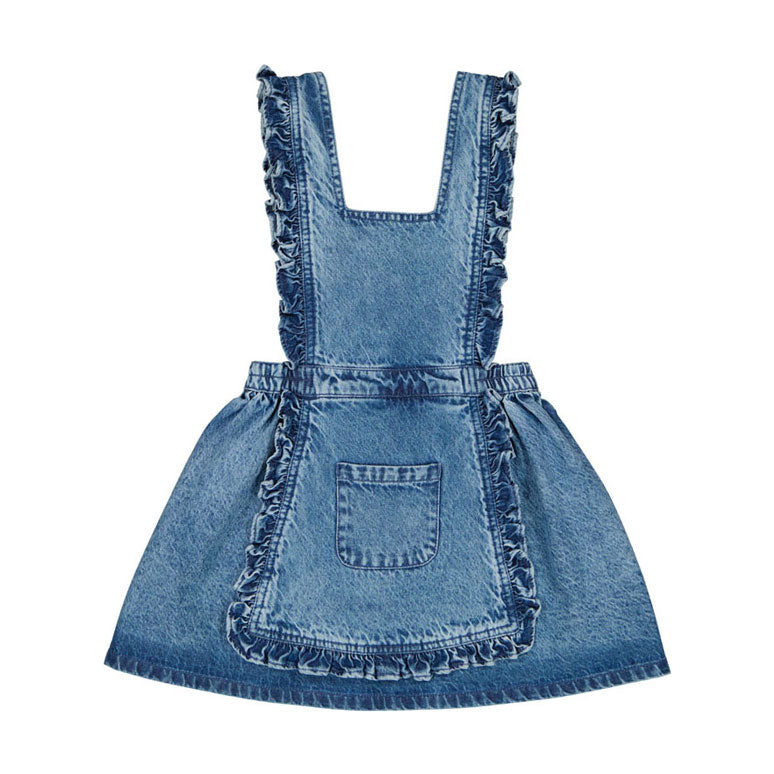 Louis Louise Blue Washed Denim Kitchen Dress