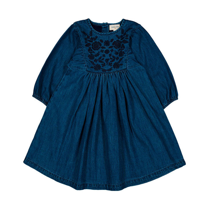 Louis Louise Blue Denim Manaha Dress