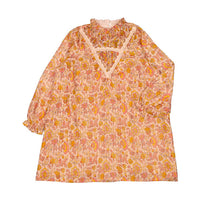 Louis Louise Pink Indian Flower Lurex Manon Dress