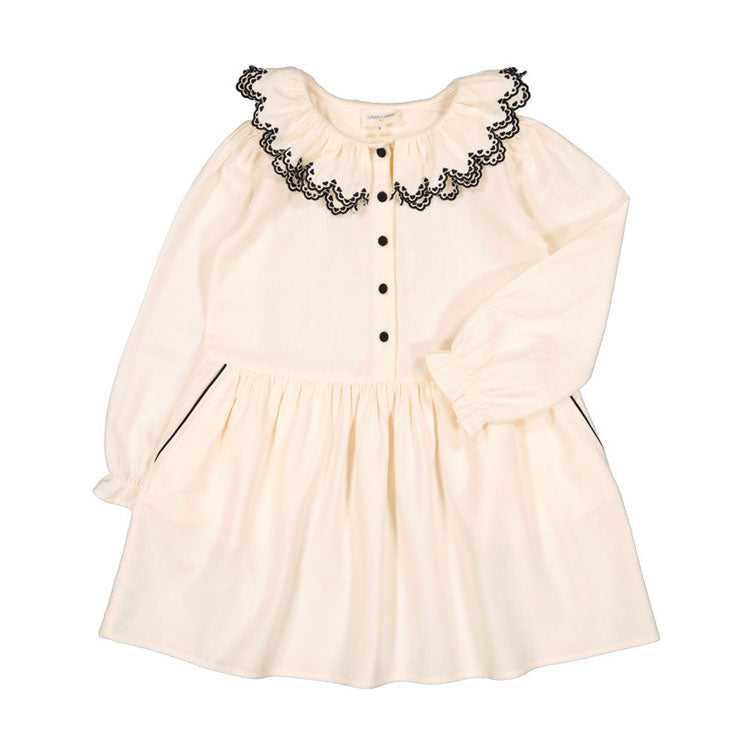 Louis Louise Cream Twill Myriam Dress