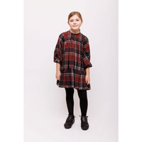 Olivia Rohde Brown/Green Plaid Dress