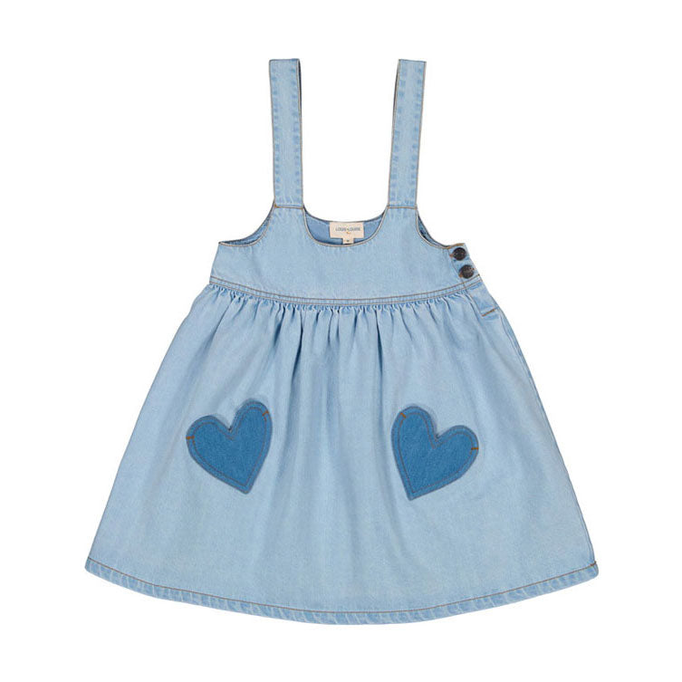 Louis Louise Denim Popcorn Dress