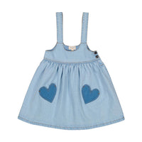 Louis Louise Denim Popcorn Dress