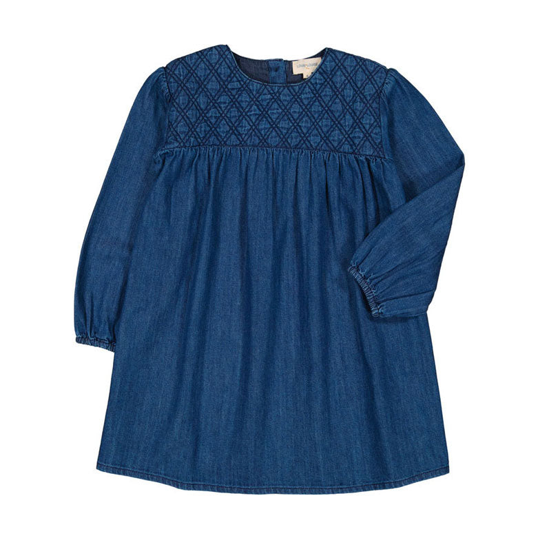 Louis Louise Dark Blue  Denim Prunelle Dress