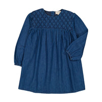 Louis Louise Dark Blue  Denim Prunelle Dress
