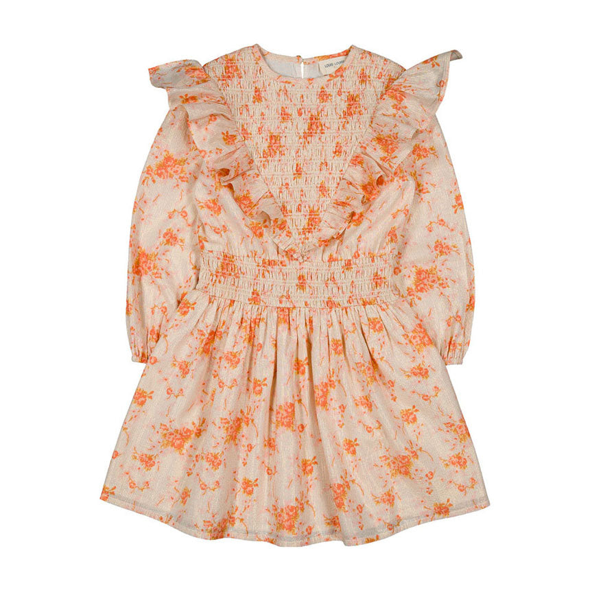 Louis Louise Cream Lurex Bouquet Seville Dress