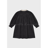 Louisiella Noir Corduroy Dress