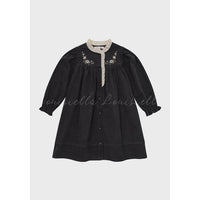 Louisiella Noir Corduroy Dress