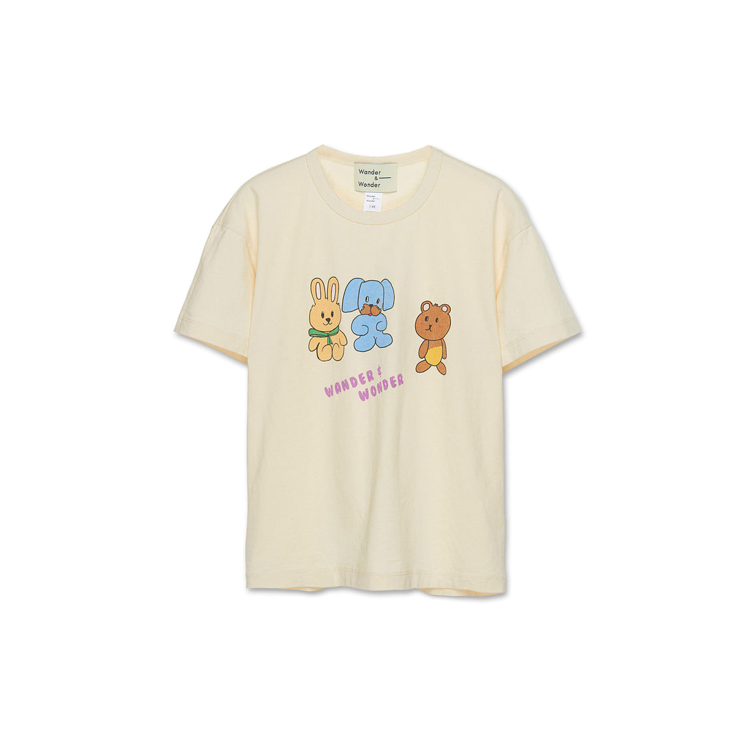 Wander and Wonder  Milk Animals Tee