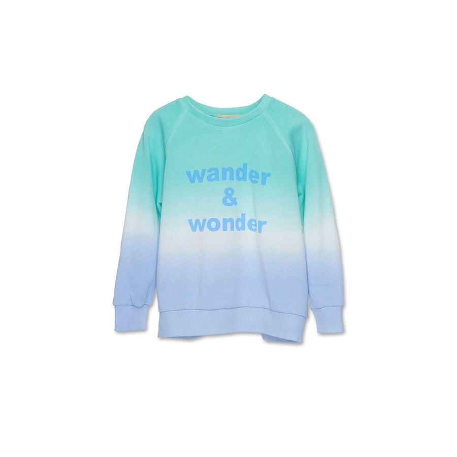 Wander and Wonder  Arctic Ombre Sweatshirt