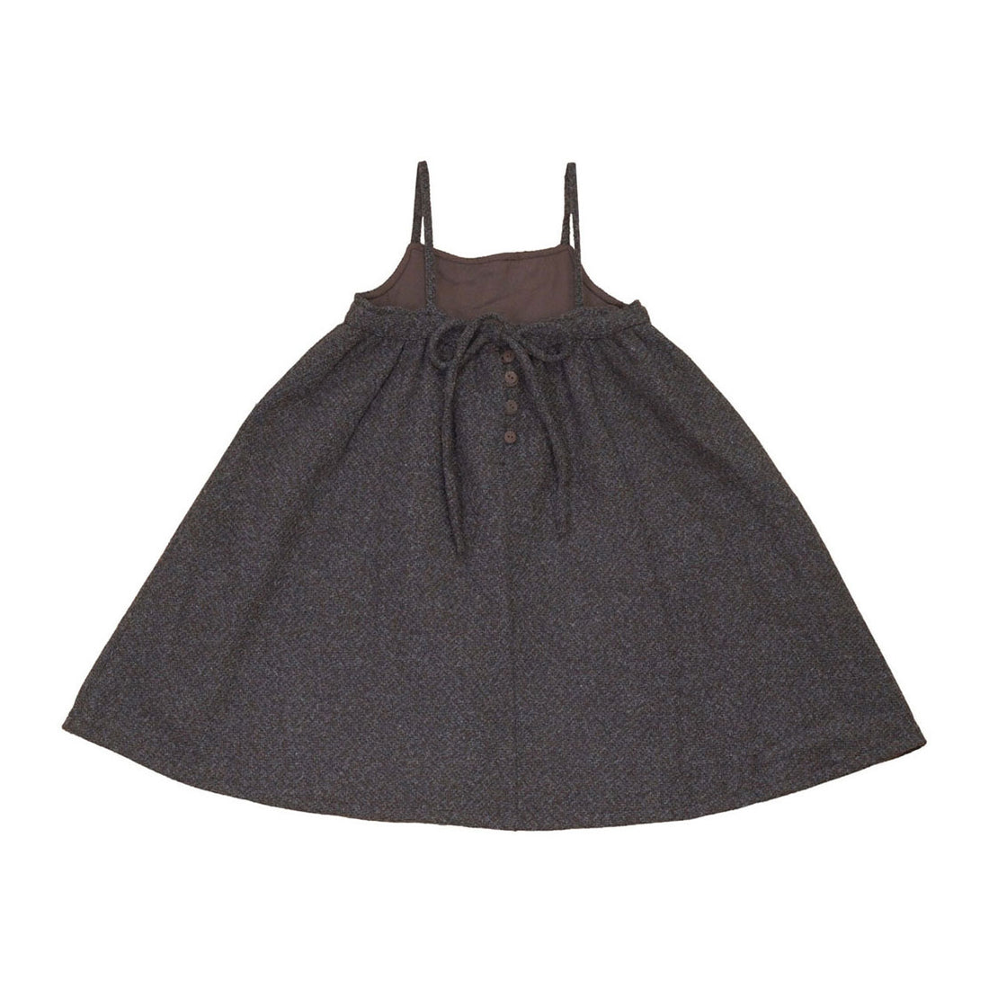 Calla Lili  Grey/Brown Tweed Dress