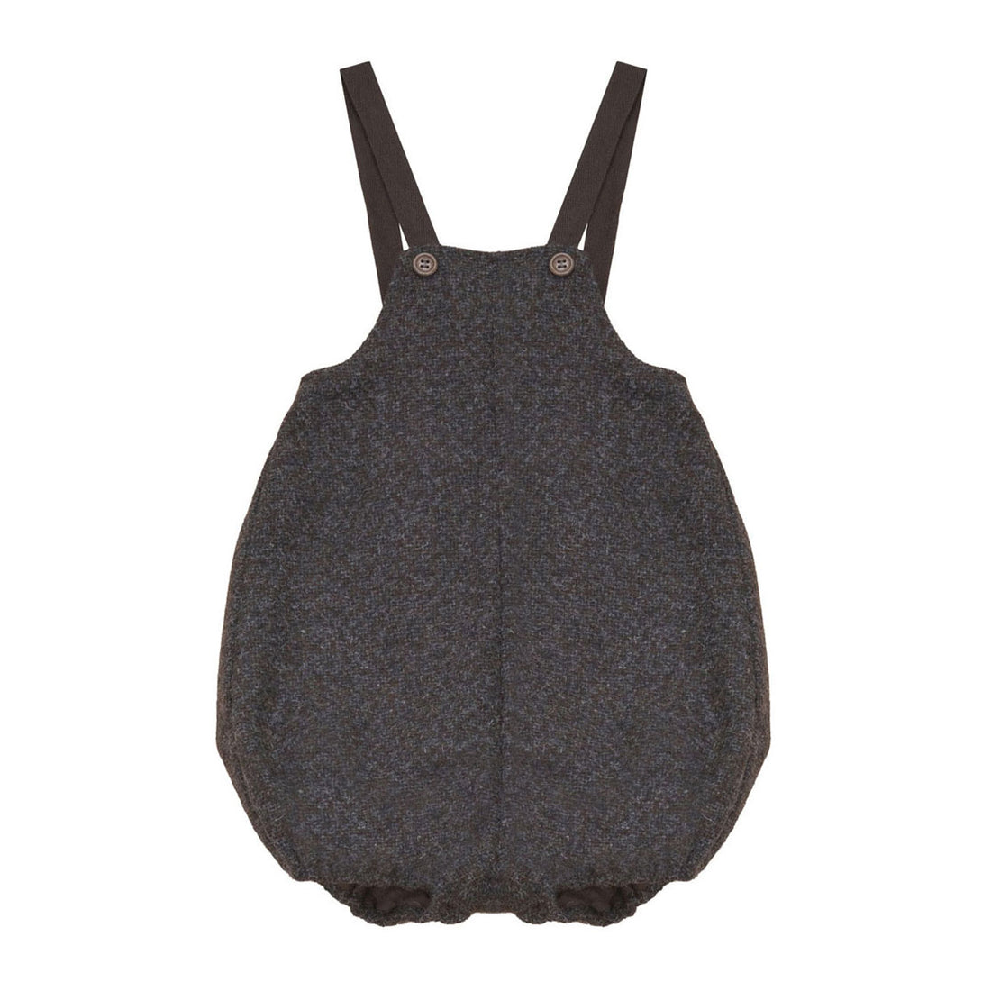 Calla Lili  Grey/Brown Tweed Romper