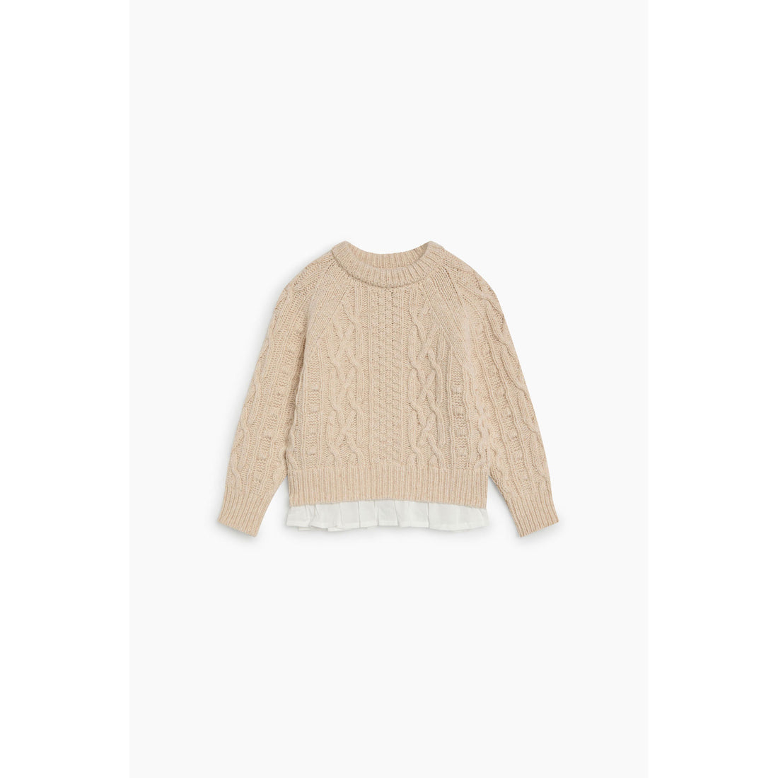 The New Society Whisper White Echo Sweater
