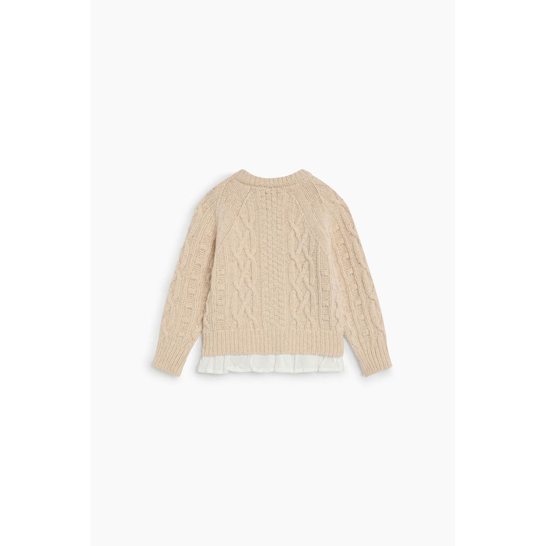 The New Society Whisper White Echo Sweater