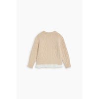The New Society Whisper White Echo Sweater