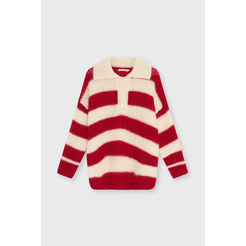 The New Society Chinese Red Reverie Polo