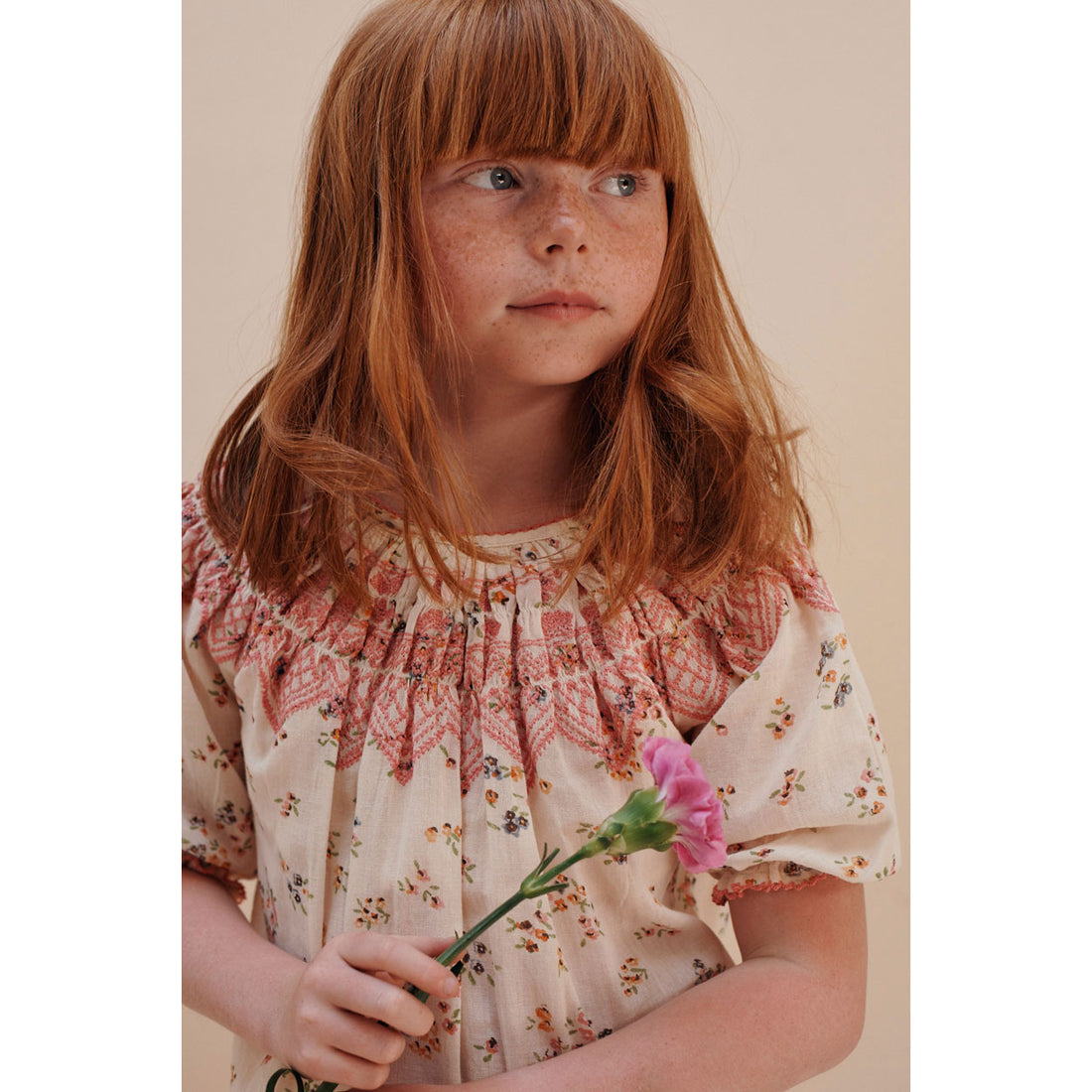 Emile et Ida Achillea Embroidered Blouse