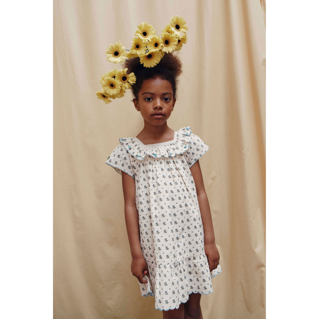 Emile et Ida Iris Print Dress