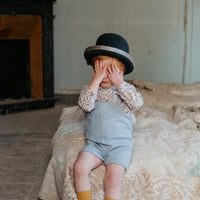 Birinit Blue Spike Short Overall