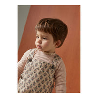 The New Society Rose Dust Betsy Baby Lace Tee