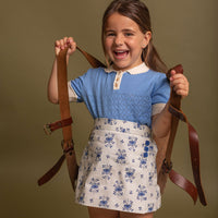 Birinit Rovers Denim Mini Skirt