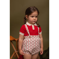 Birinit White Castores Strap Bloomer