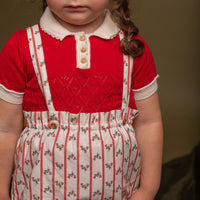 Birinit White Castores Strap Bloomer