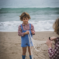 Birinit Maroon Gingham Dali Shirt