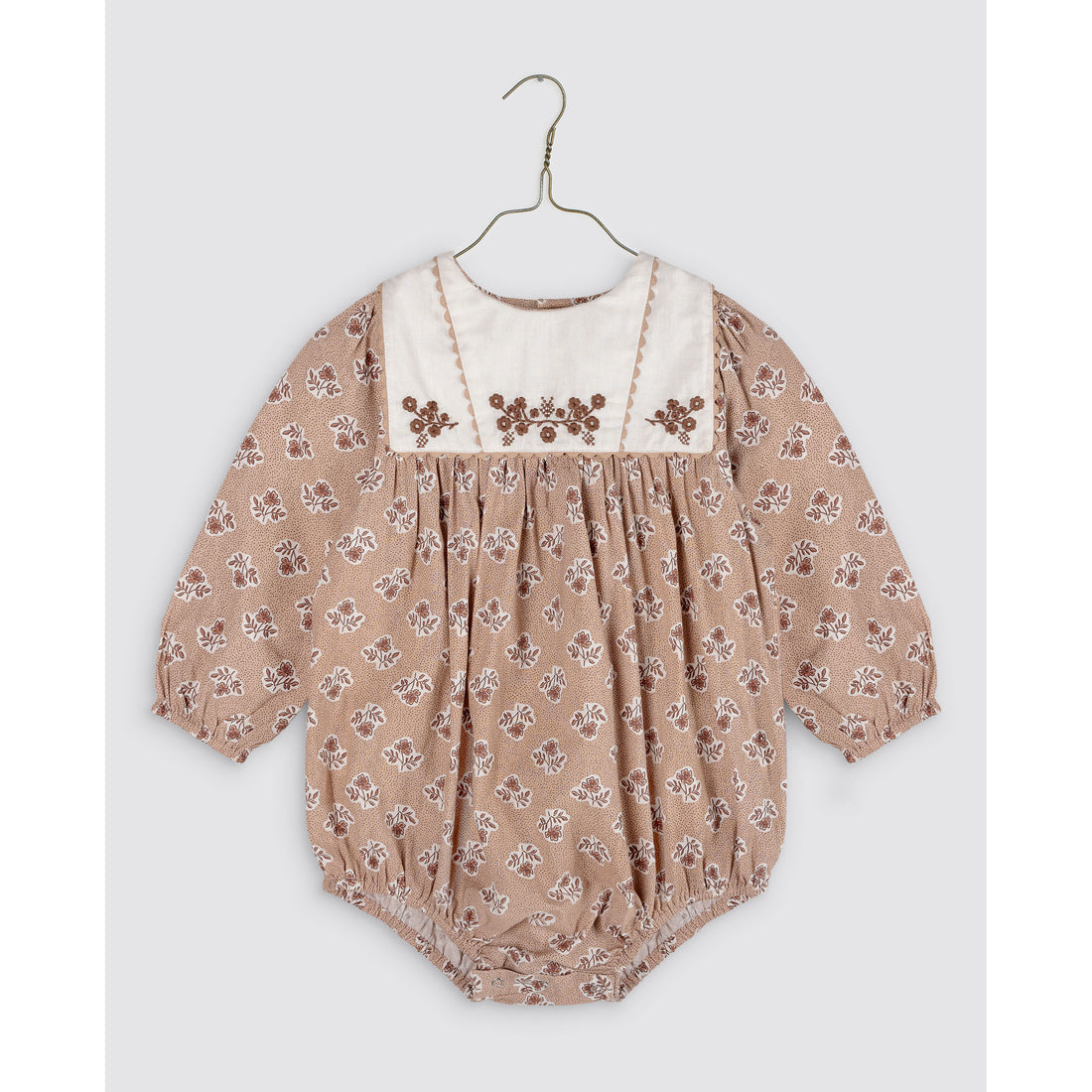 Little Cotton Clothes Hollyhock Floral Eliza Romper