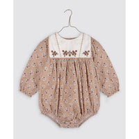 Little Cotton Clothes Hollyhock Floral Eliza Romper