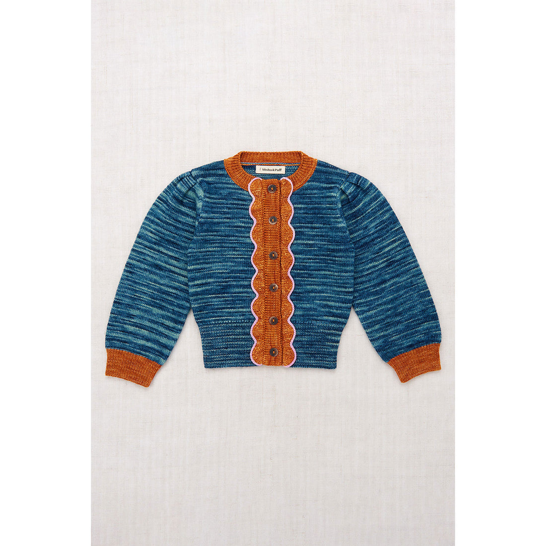 Misha and Puff Ocean Space Dye Elizabeth Cardigan