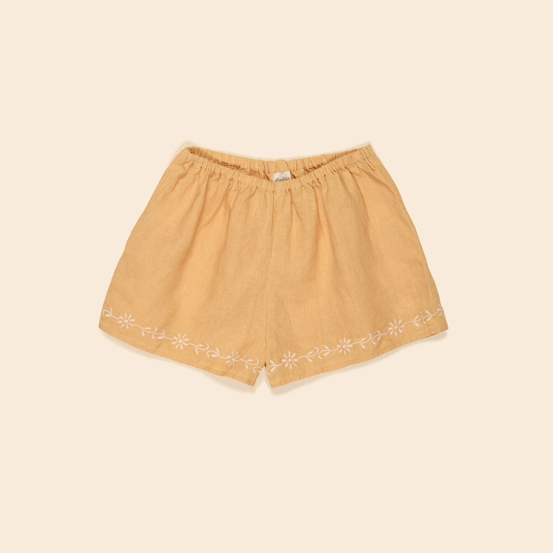 Apolina Vintage Melba Emer Embroidered Shorts