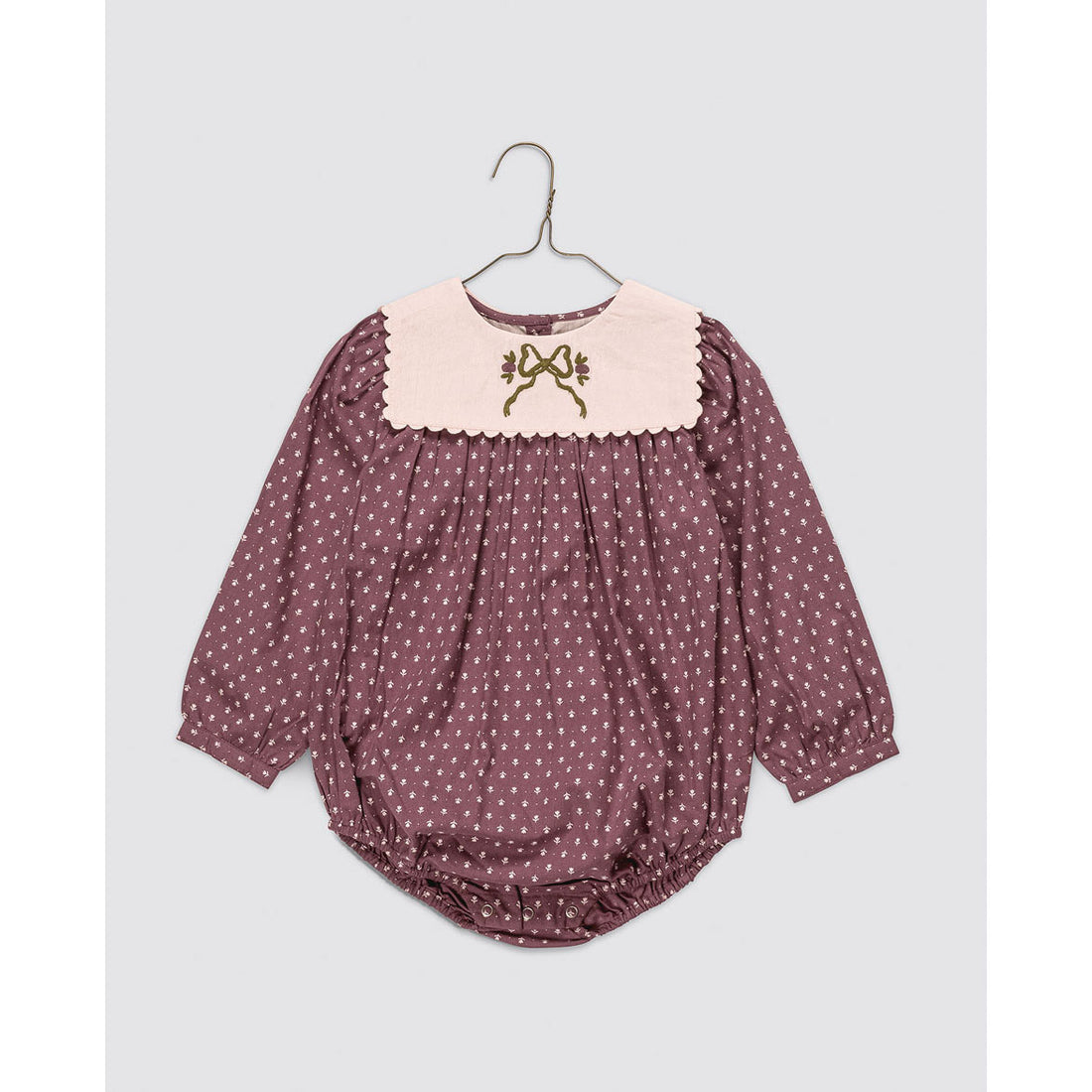 Little Cotton Clothes Sugarplum Floral Emille Romper