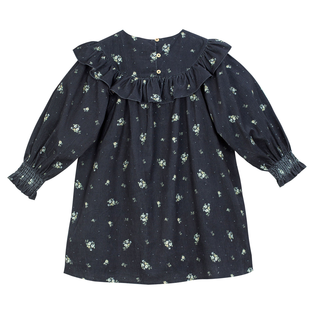 Cera Una Volta Black Flower Emma Dress