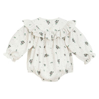 Cera Una Volta Cream Lurex Emma Romper
