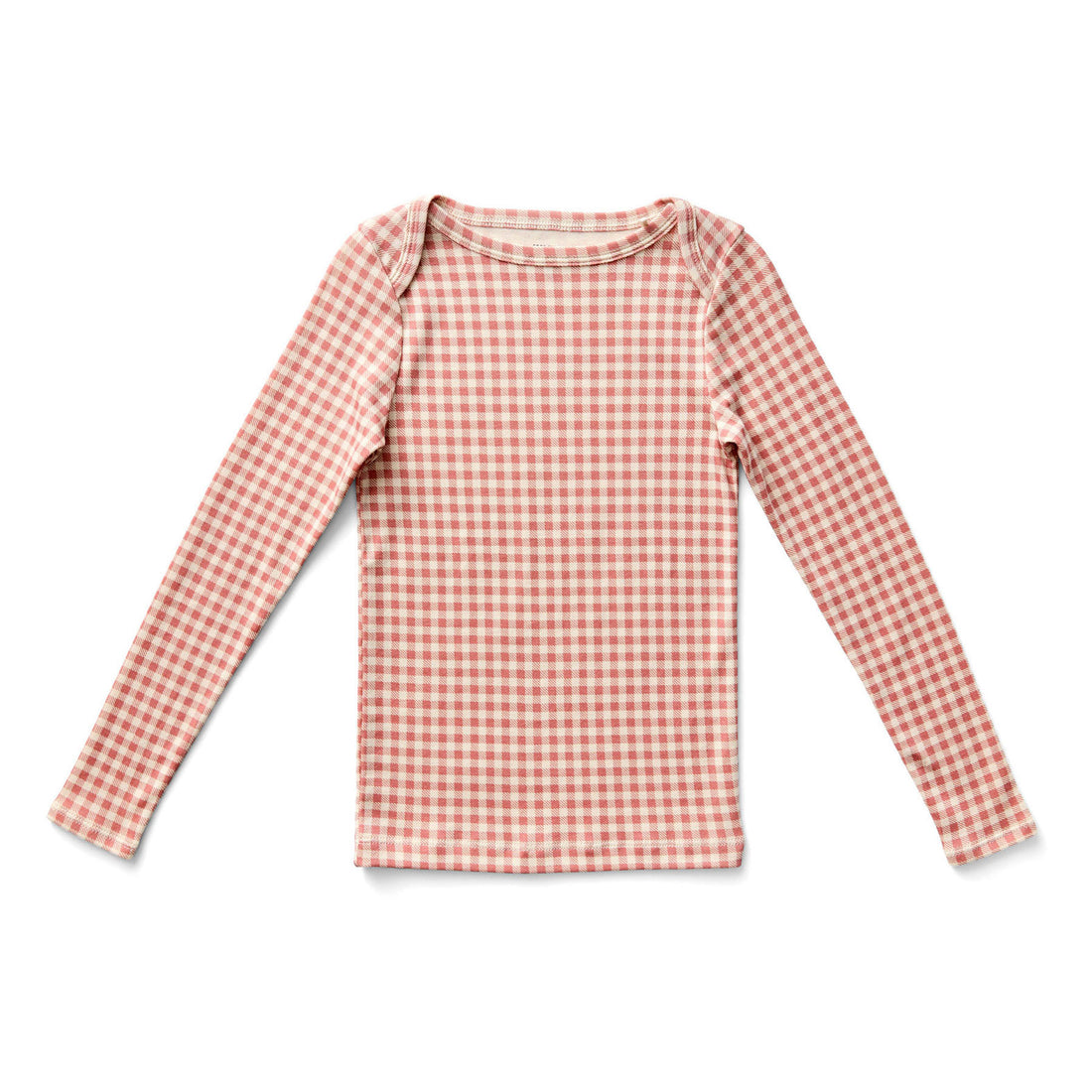 SOOR PLOOM Ladybird Gingham Print Envelope Tee