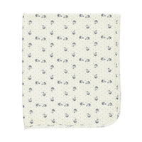 Bebe Organic Sky Heart Blooms Estella Blanket